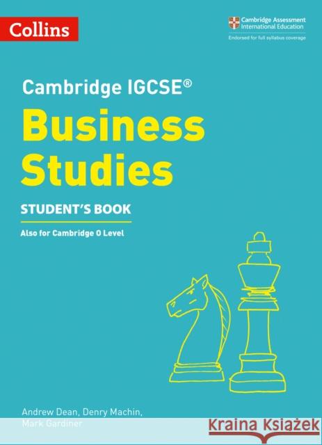 Cambridge IGCSE™ Business Studies Student’s Book Mark Gardiner 9780008258054