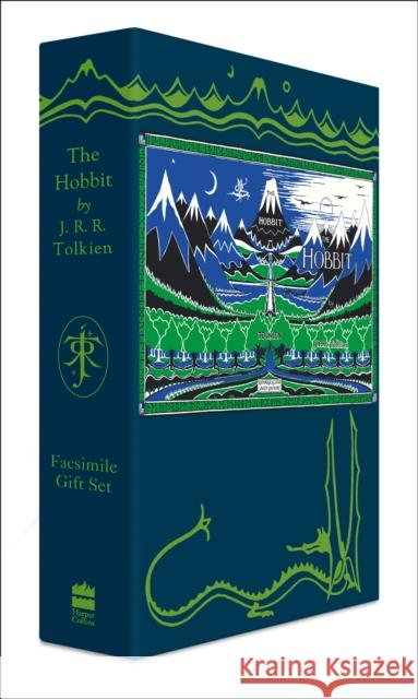 The Hobbit Facsimile Gift Edition [Lenticular cover] Tolkien, J. R. R. 9780008259549 HarperCollins Publishers