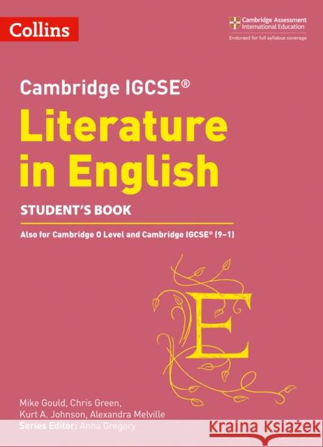 Cambridge IGCSE™ Literature in English Student’s Book  9780008262037 HarperCollins Publishers