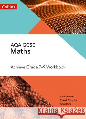 Collins GCSE Maths - GCSE Maths Aqa Achieve Grade 7-9 Workbook Collins UK 9780008271268 HarperCollins UK