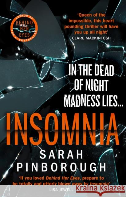 Insomnia Sarah Pinborough 9780008289133 HarperCollins Publishers