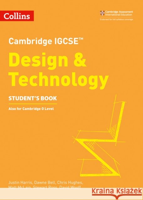 Cambridge IGCSE™ Design & Technology Student’s Book David Wooff 9780008293277