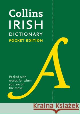 Collins Irish Pocket Dictionary Collins Dictionaries 9780008320003 HarperCollins Publishers