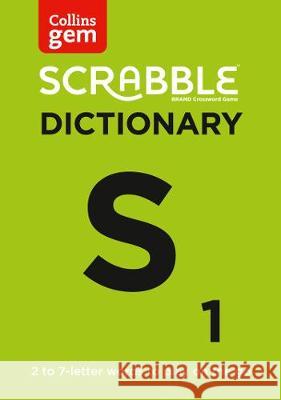 Scrabble Dictionary Gem Edition Collins Dictionaries 9780008320188 HarperCollins Publishers