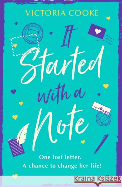 It Started With A Note Victoria Cooke   9780008323059 HarperCollins