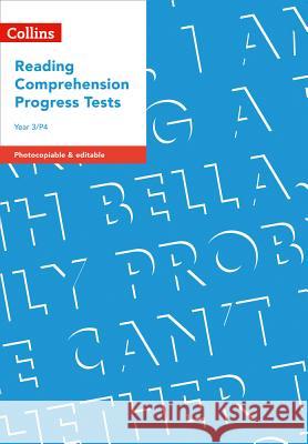 Year 3/P4 Reading Comprehension Progress Tests (Collins Tests & Assessment)  9780008333447 HarperCollins Publishers