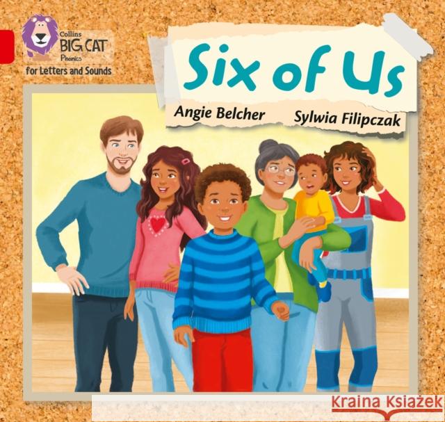 Six of us: Band 02a/Red a Angie Belcher 9780008357665