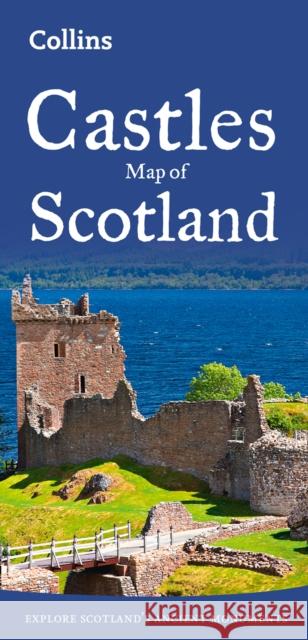 Castles Map of Scotland: Explore Scotland’s Ancient Monuments Chris Tabraham 9780008368265 HarperCollins Publishers