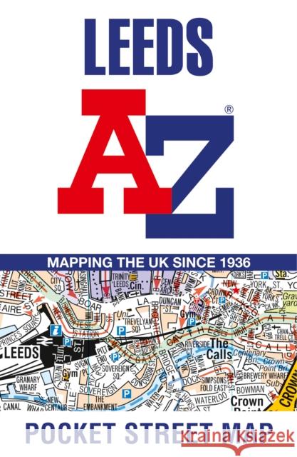Leeds A-Z Pocket Street Map A-Z maps   9780008388089 HarperCollins