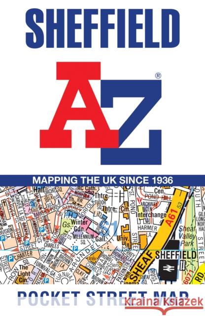 Sheffield A-Z Pocket Street Map A-Z maps   9780008388096 HarperCollins Publishers