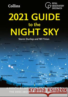 2021 Guide to the Night Sky Collins Astronomy 9780008389048 
