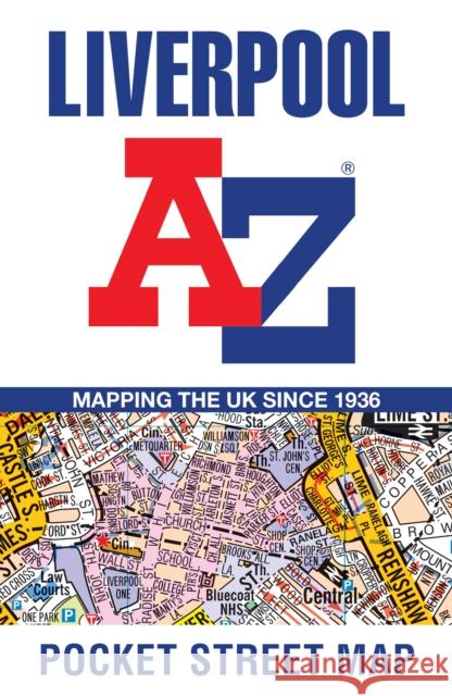Liverpool A-Z Pocket Street Map A-Z maps   9780008391065 HarperCollins Publishers