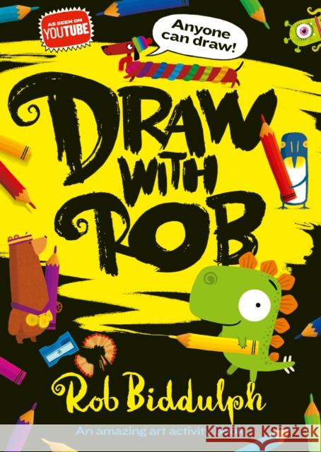 Draw With Rob Rob Biddulph   9780008419110 HarperCollins Publishers