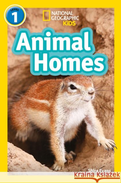 Animal Homes: Level 1 National Geographic Kids 9780008422233 HarperCollins Publishers