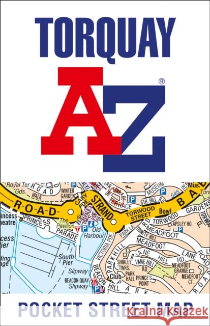 Torquay A-Z Pocket Street Map A-Z Maps 9780008445126 HarperCollins Publishers