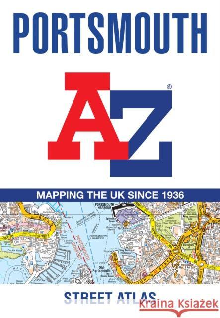 Portsmouth A-Z Street Atlas A-Z maps 9780008445225 HarperCollins Publishers