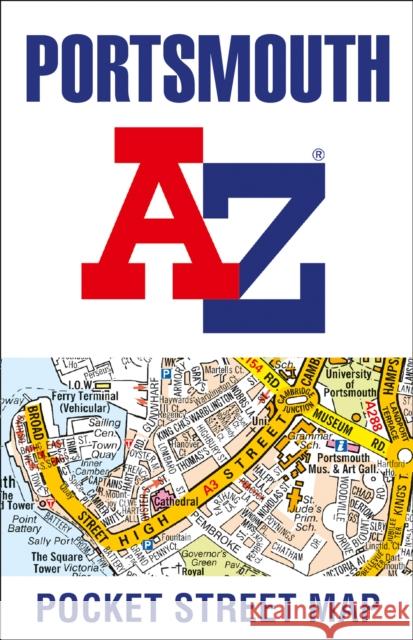 Portsmouth A-Z Pocket Street Map A-Z Maps 9780008445287 HarperCollins Publishers