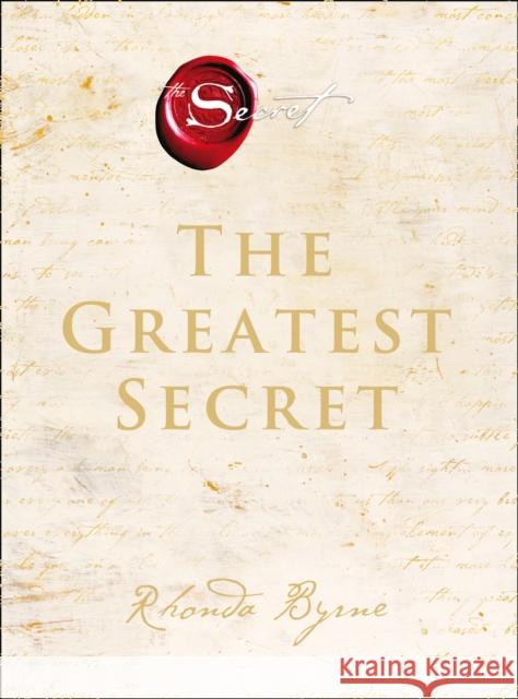 The Greatest Secret BYRNE RHONDA 9780008447373 HarperCollins Publishers