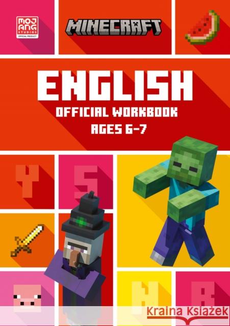 Minecraft English Ages 6-7: Official Workbook Collins KS1 9780008462819 HarperCollins Publishers