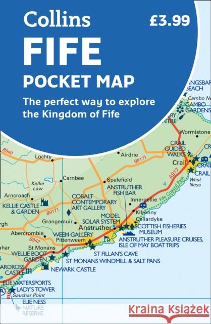 Fife Pocket Map: The Perfect Way to Explore the Kingdom of Fife Collins Maps 9780008467449 HarperCollins Publishers