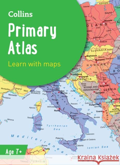 Collins Primary Atlas: Ideal for Learning at School and at Home Collins Maps 9780008485948 HarperCollins Publishers
