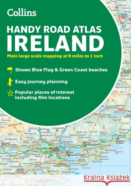 Collins Handy Road Atlas Ireland Collins Maps 9780008492564 HarperCollins Publishers