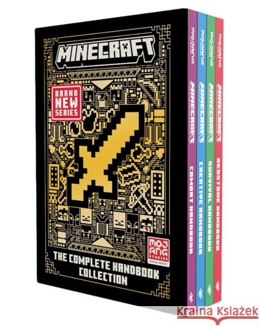Minecraft: The Complete Handbook Collection – 4 Book Box-Set Mojang AB 9780008499525 HarperCollins Publishers