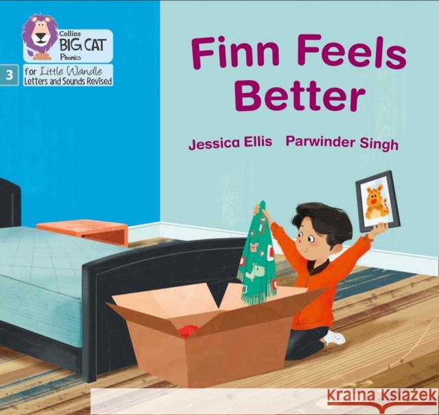 Finn Feels Better: Phase 3 Set 1 Jessica Ellis 9780008504304 HarperCollins Publishers