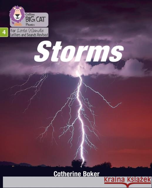 Storms: Phase 4 Set 2 Catherine Baker 9780008504328 HarperCollins Publishers