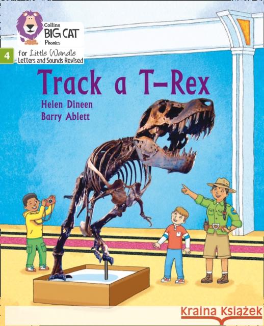 Track a T-Rex: Phase 4 Set 1 Helen Dineen 9780008504557 HarperCollins Publishers