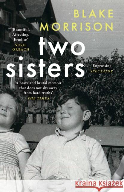Two Sisters Blake Morrison 9780008510565 HarperCollins Publishers