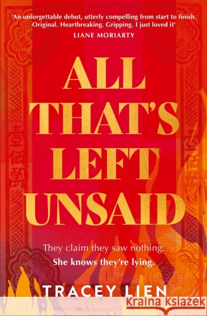 All That's Left Unsaid Tracey Lien 9780008511906