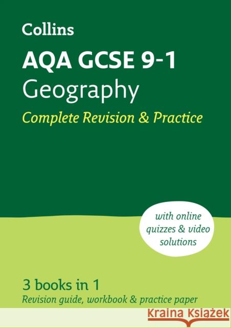AQA GCSE 9-1 Geography Complete Revision & Practice: Ideal for the 2026 and 2027 Exams Collins GCSE 9780008535001 HarperCollins Publishers