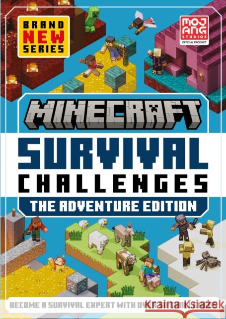 MINECRAFT SURVIVAL CHALLENGES Mojang AB 9780008537319 HarperCollins Publishers