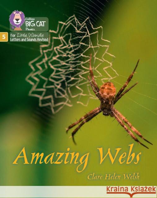Amazing Webs: Phase 5 Set 2 Clare Helen Welsh 9780008539580 HarperCollins Publishers