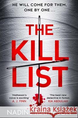 The Kill List Nadine Matheson 9780008548438 HarperCollins Publishers