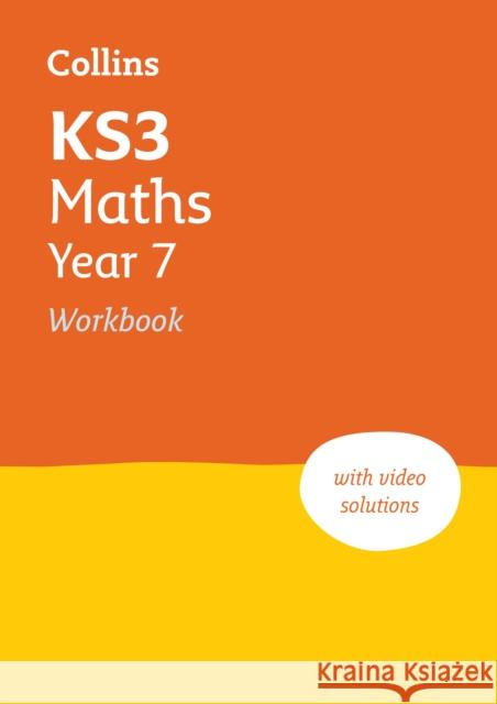 KS3 Maths Year 7 Workbook: Ideal for Year 7 Collins KS3 9780008553692 HarperCollins Publishers
