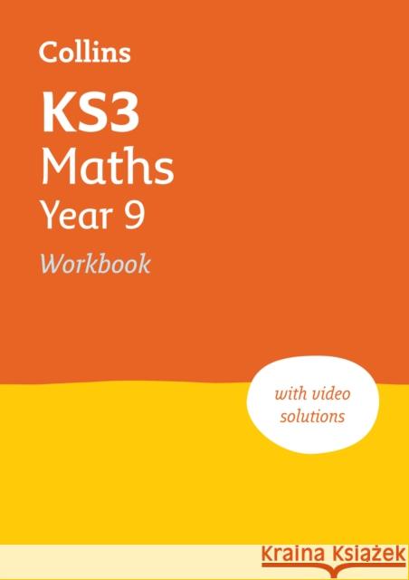 KS3 Maths Year 9 Workbook: Ideal for Year 9 Collins KS3 9780008553715 HarperCollins Publishers