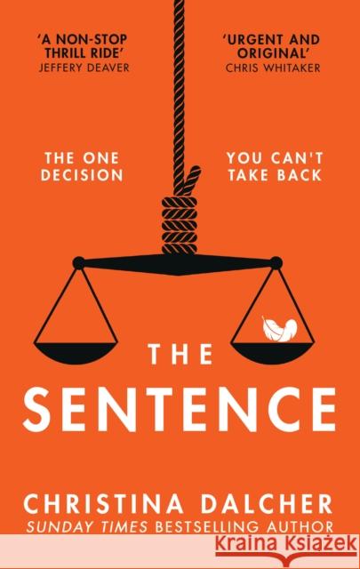 The Sentence Christina Dalcher 9780008559519 HarperCollins Publishers