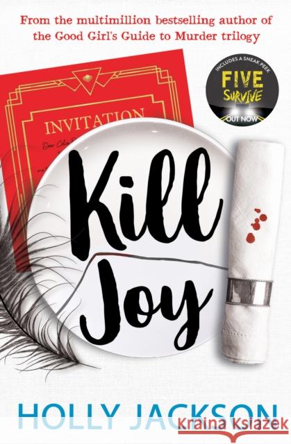 Kill Joy Jackson, Holly 9780008560713 HarperCollins Publishers
