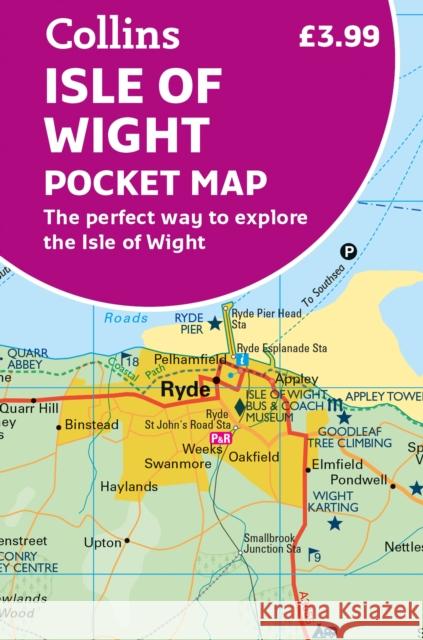 Isle of Wight Pocket Map: The Perfect Way to Explore the Isle of Wight Collins Maps 9780008579999 HarperCollins Publishers