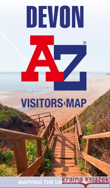 Devon A-Z Visitors Map A-Z maps 9780008604431 HarperCollins Publishers