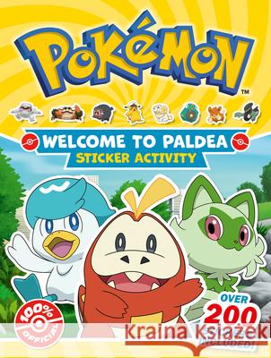 Pokemon Welcome to Paldea Epic Sticker Pokemon 9780008616717