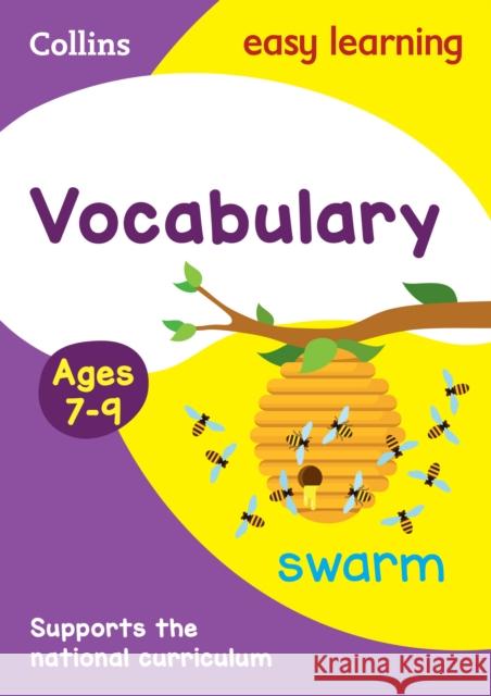 Vocabulary Activity Book Ages 7-9: Ideal for Home Learning Collins Easy Learning 9780008617899 HarperCollins Publishers