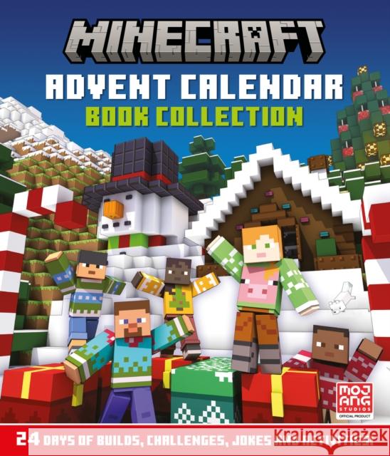 Minecraft Advent Calendar: Book Collection: 24 Days of Builds, Challenges, Jokes and Activities! Mojang Ab 9780008620110 HarperCollins Publishers