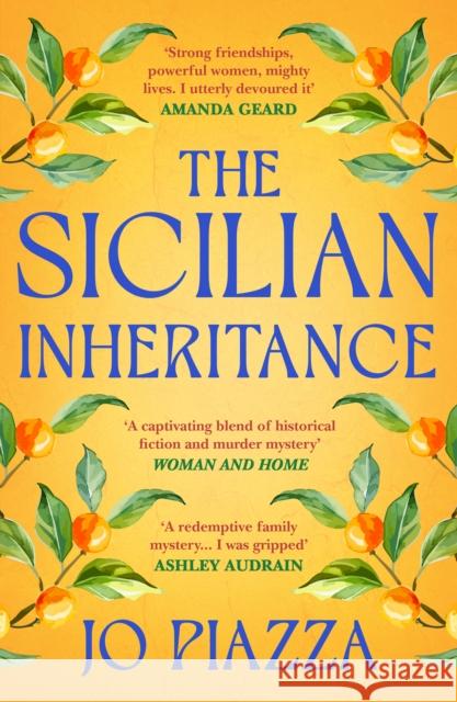 The Sicilian Inheritance Jo Piazza 9780008626174