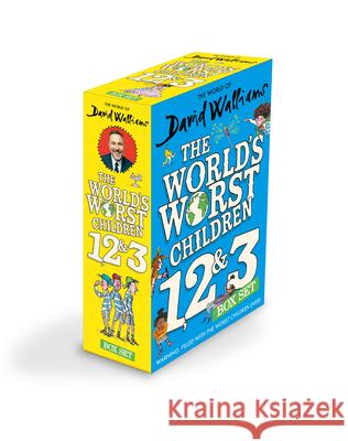 The World of David Walliams: The World’s Worst Children 1, 2 & 3 Box Set David Walliams 9780008659561