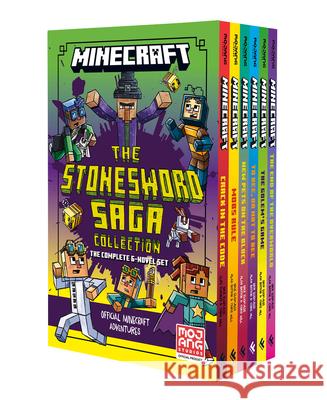 Minecraft Complete 6 Book Stonesword Saga Mojang AB 9780008659615 HarperCollins Publishers