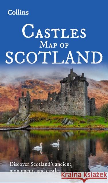 Castles Map of Scotland: Explore Scotland’s Ancient Monuments Chris Tabraham 9780008665005 HarperCollins Publishers