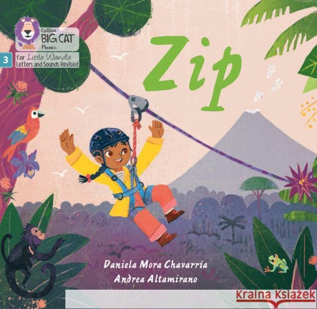 Zip!: Phase 3 Set 1 Blending Practice Daniela Mora Chavarria 9780008668259 HarperCollins Publishers